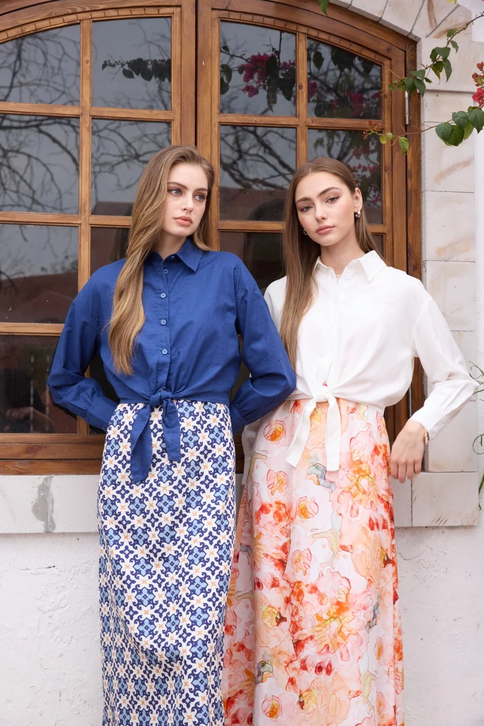 Collection chemises en lin et robes imprimées femme AS SS26
