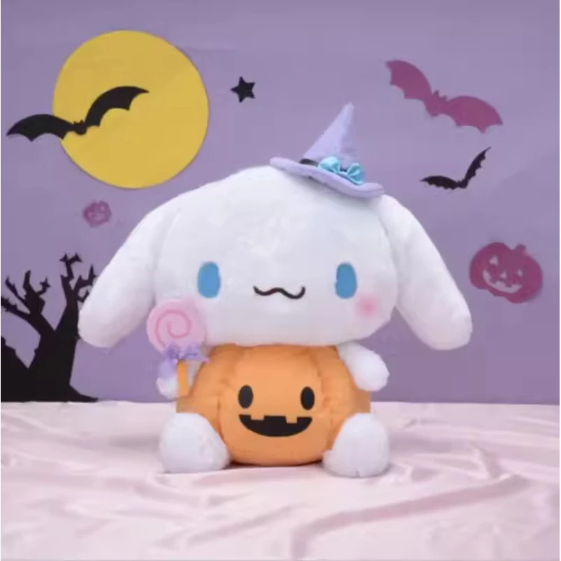 

Оригинальные Товары в наличии SEGA Sanrio Cinnamorol, наряд в виде тыквы на Хэллоуин, мультяшная аниме-фигурка, мягкие плюшевые игрушки, праздничные подарки