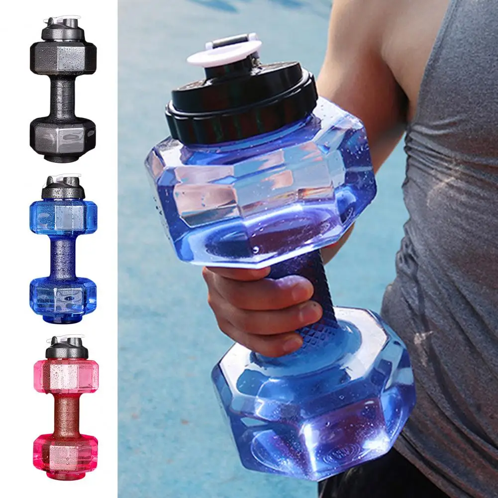 Dumbbell Water Bottle Dual-purpose Water Bottle Portable Dumbbell Sports for Arm Strength Training Home for Workout