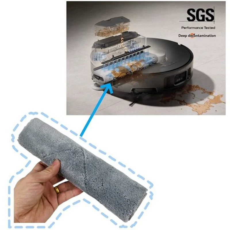 Tracked Washable Mop For Z5/Z5pro/Z50 Ultra/G20/G30 Produktbild-Vorschau 4