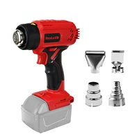 400W Cordless Heat Gun Fit for Milwaukee 18V Battery Heat Shrink Wrapping Overload Protection Electric Hot Air Gun (No Battery) 1