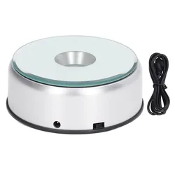 360° Rotating LED Display Stand for Crystals and Resin Objects (1214220072411)