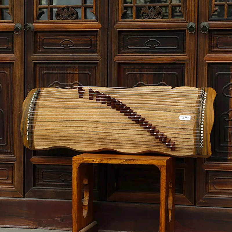 Portable Mini Guzheng 100cm 21 Strings Paulownia Wood Guqin Zither Beginner Small Guzheng Traditional Chinese Instrument Gifts