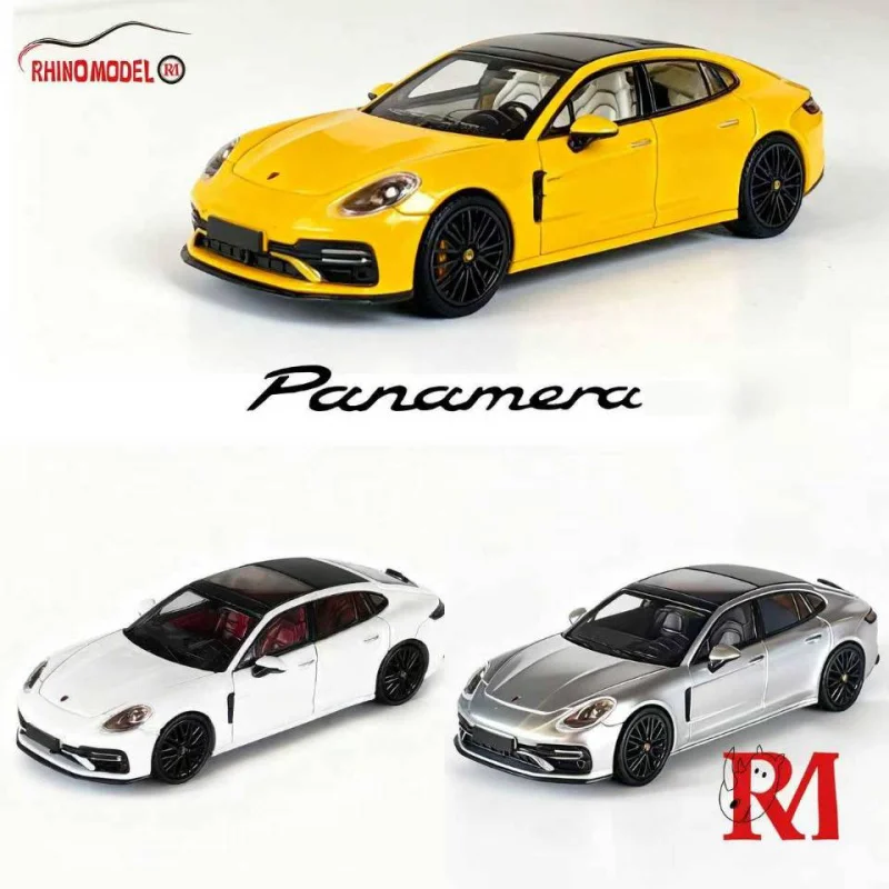 신제품 Rm 1:64 파나메라 2세대 합금 미니어처 다이캐스팅 자동차 모델 맞춤형 어린이 장난감 선물 수집용 장식품