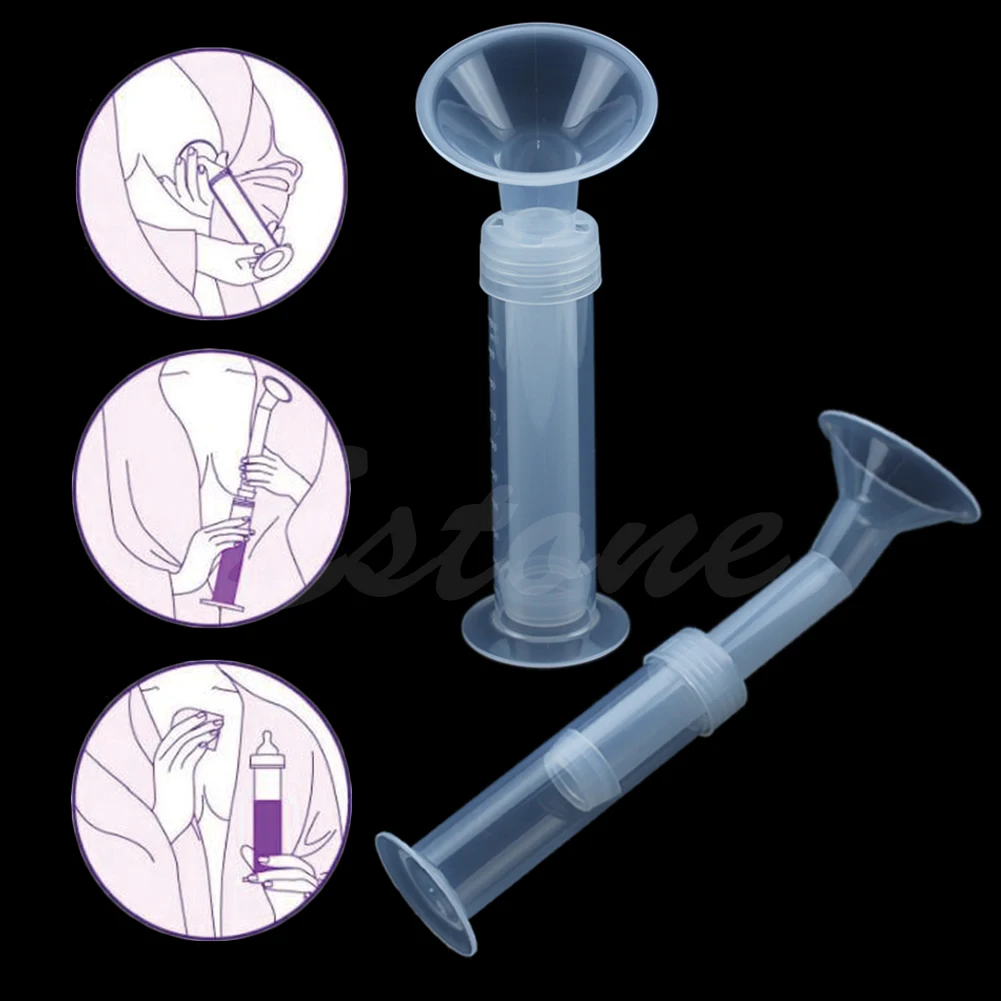 New Manual Breast Pump Breastpump Baby Feeding Milk Sucking Suction Milking Tool 5