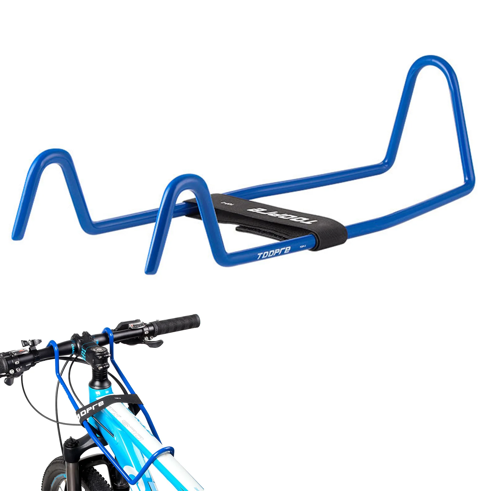 Bike Handlebar Holder Bike Handlebar Retainer Stabilizer Extra Wide For