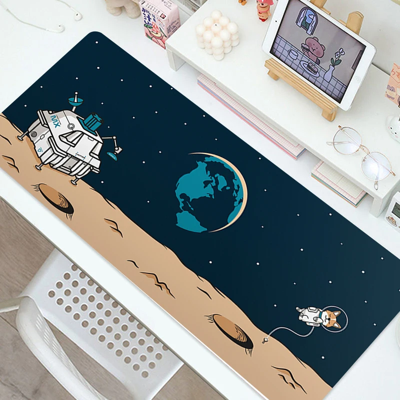 Gmk Earth Tones Space Dogs Mouse Pad Company Anime Mouse Mats Gamer