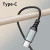 Metal stereo tuning digital decoding Type-C wired headphones for Huawei Samsung C flat port in-ear 2
