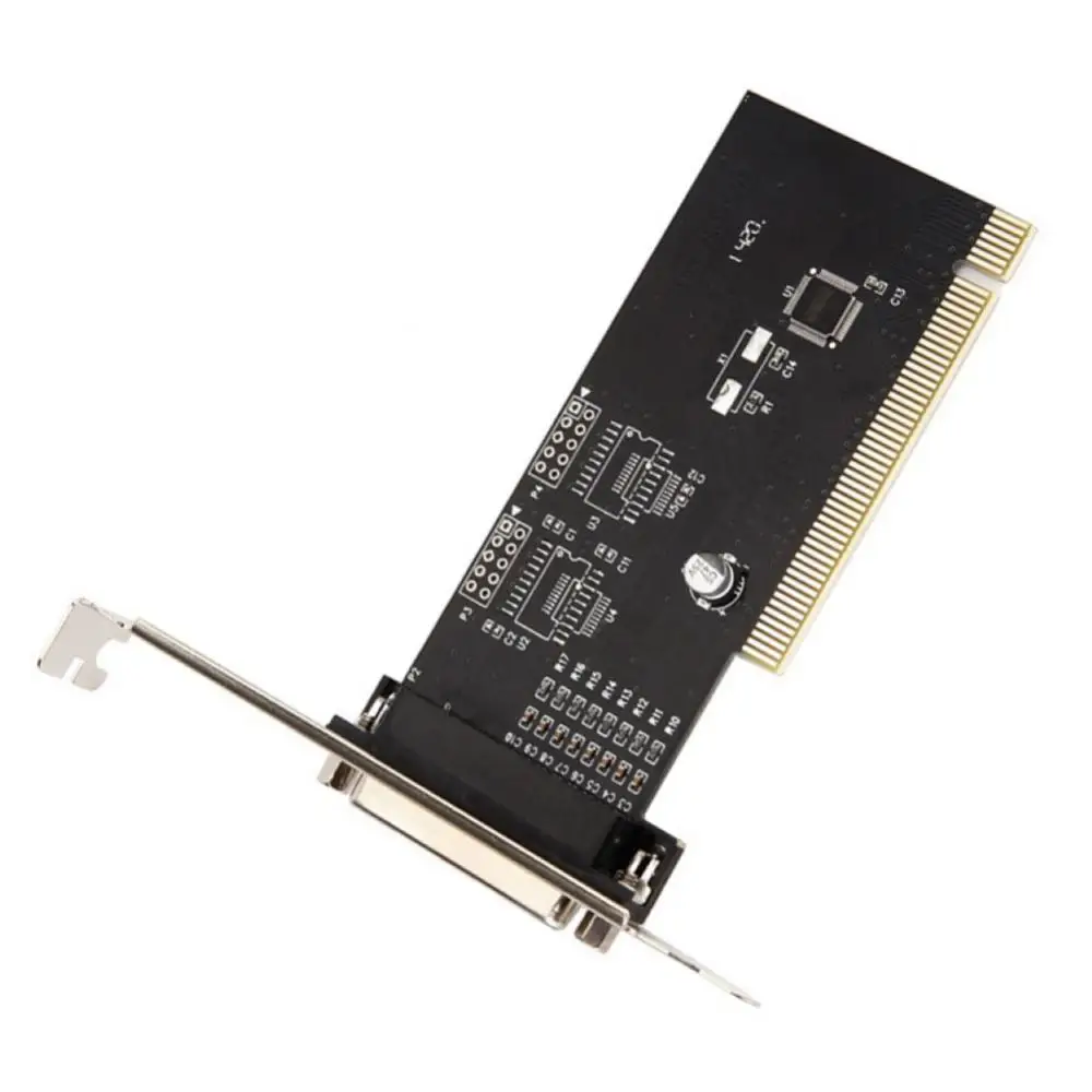 Expansion Card Adapter 25-Pin PCI to Parallel Printer Port Controller Board