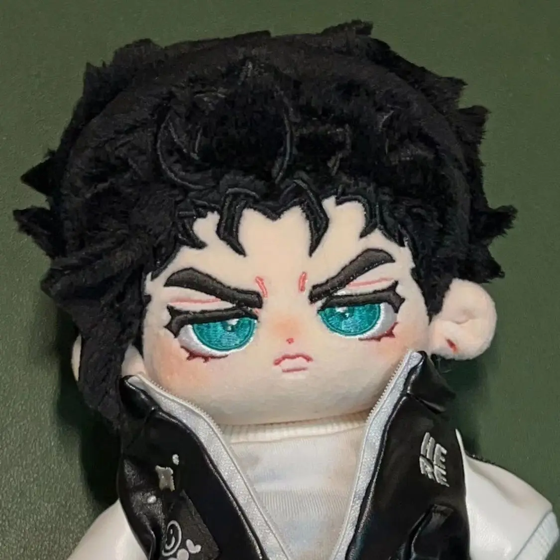 

Anime JoJo's Bizarre Adventure Kujo Jotaro Attribute Plush Cotton Doll Body Dress Up Plushie 20cm Cosplay Fans Gift