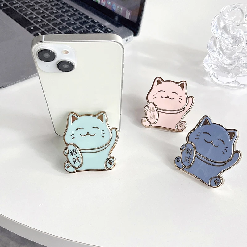 Staffa Per Telefono Cellulare Home Zhaocaimao Computer Desktop Casa Pieghevole Cornice Fissa Fumao Cartoon Phone Base Frame Support Frame