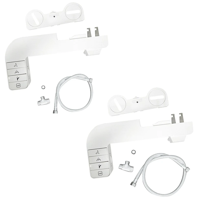 

Насадка для биде, неэлектрический распылитель, регулируемое давление воды для туалета, двойные выдвижные сопла для унитаза, сиденье