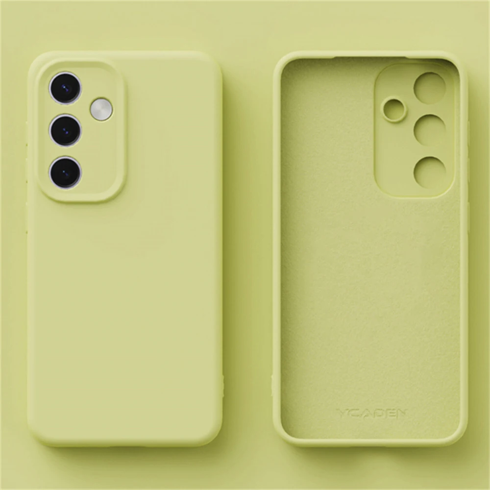 Premium Liquid Silicone Protective Phone Case - Soft Back Cover
