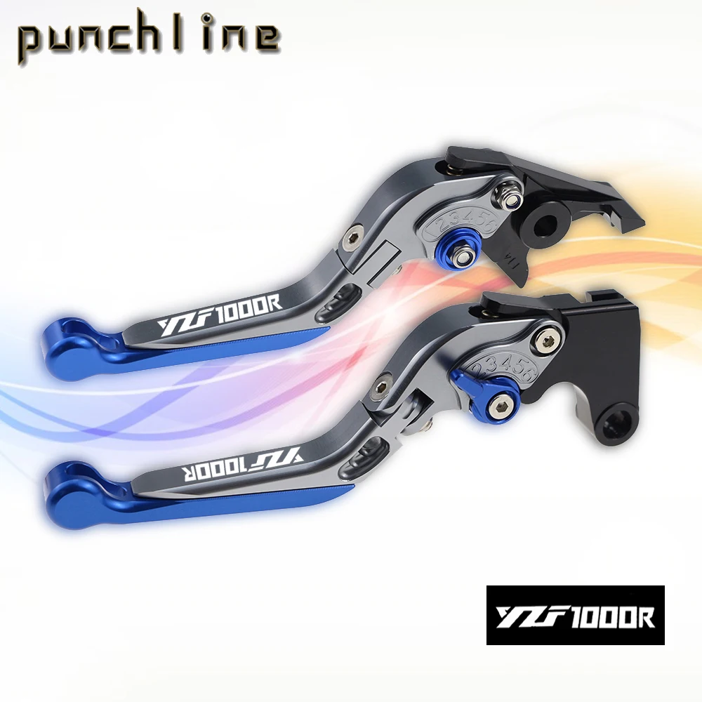 

Fit For YZF1000R Thunder Ace/Race Motorcycle CNC Accessories Folding Extendable Brake Clutch Levers Adjustable Handle Set