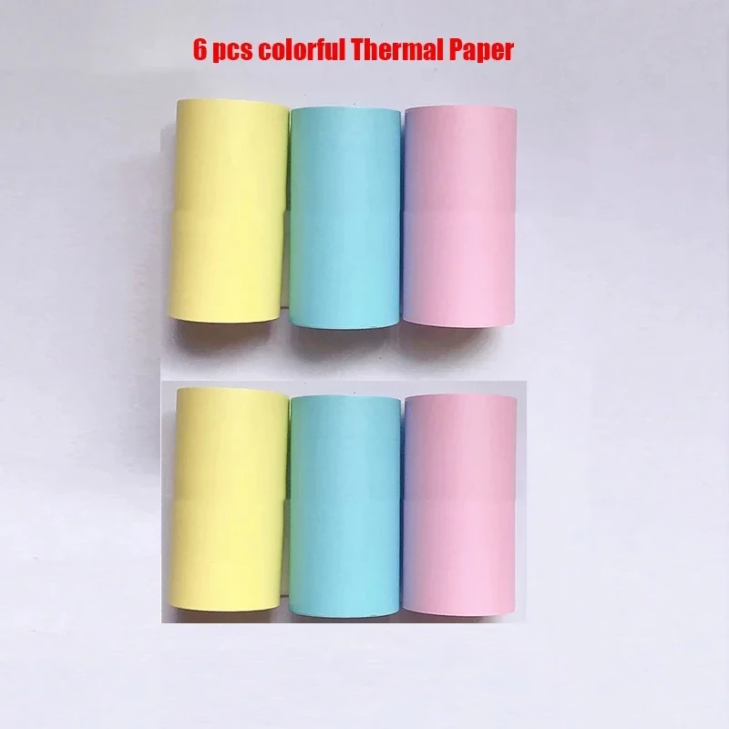 6 Rolls Color