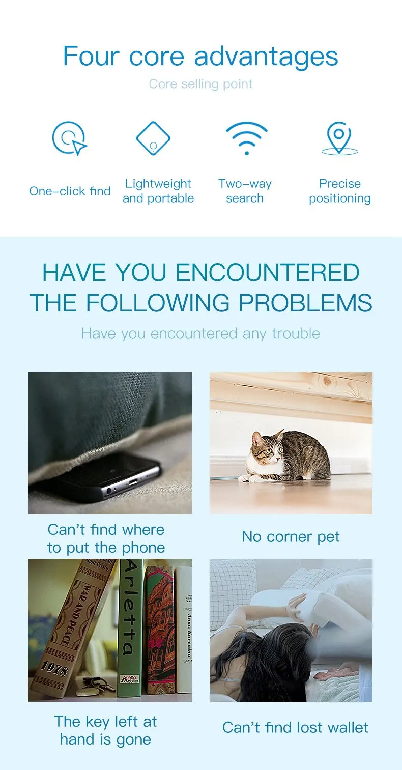 Mini GPS Bluetooth Tracker