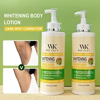 WK JALY Lotion pour le corps blanchissante Glow Booster, avec glutathion, élimine les taches foncées, la mélanine, crème uniforme pour tous les types de peau 1