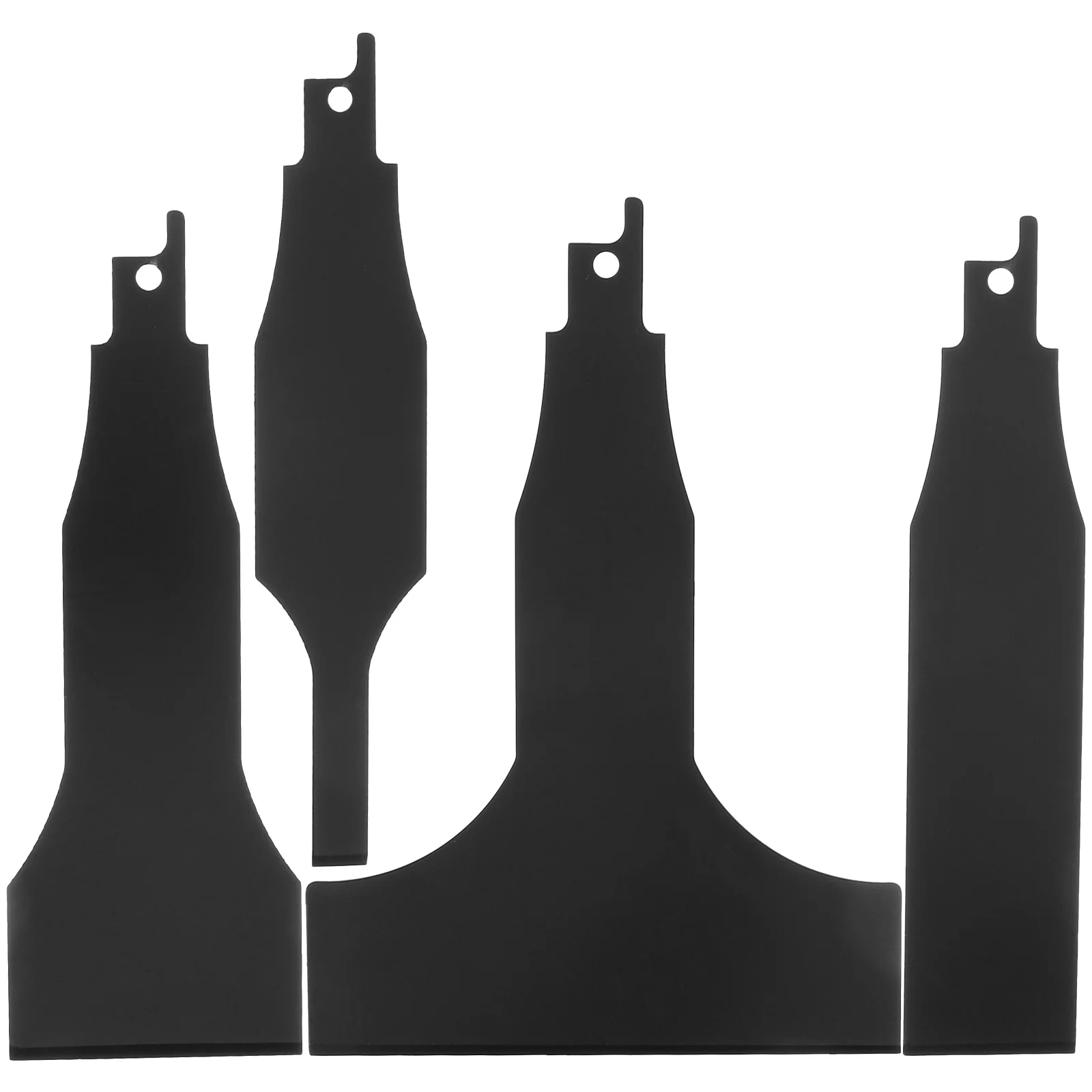 

Black Suit Mud Removal Scrapers Scraping Tool Reciprocating Saber Blades Alloy Steel Attachment