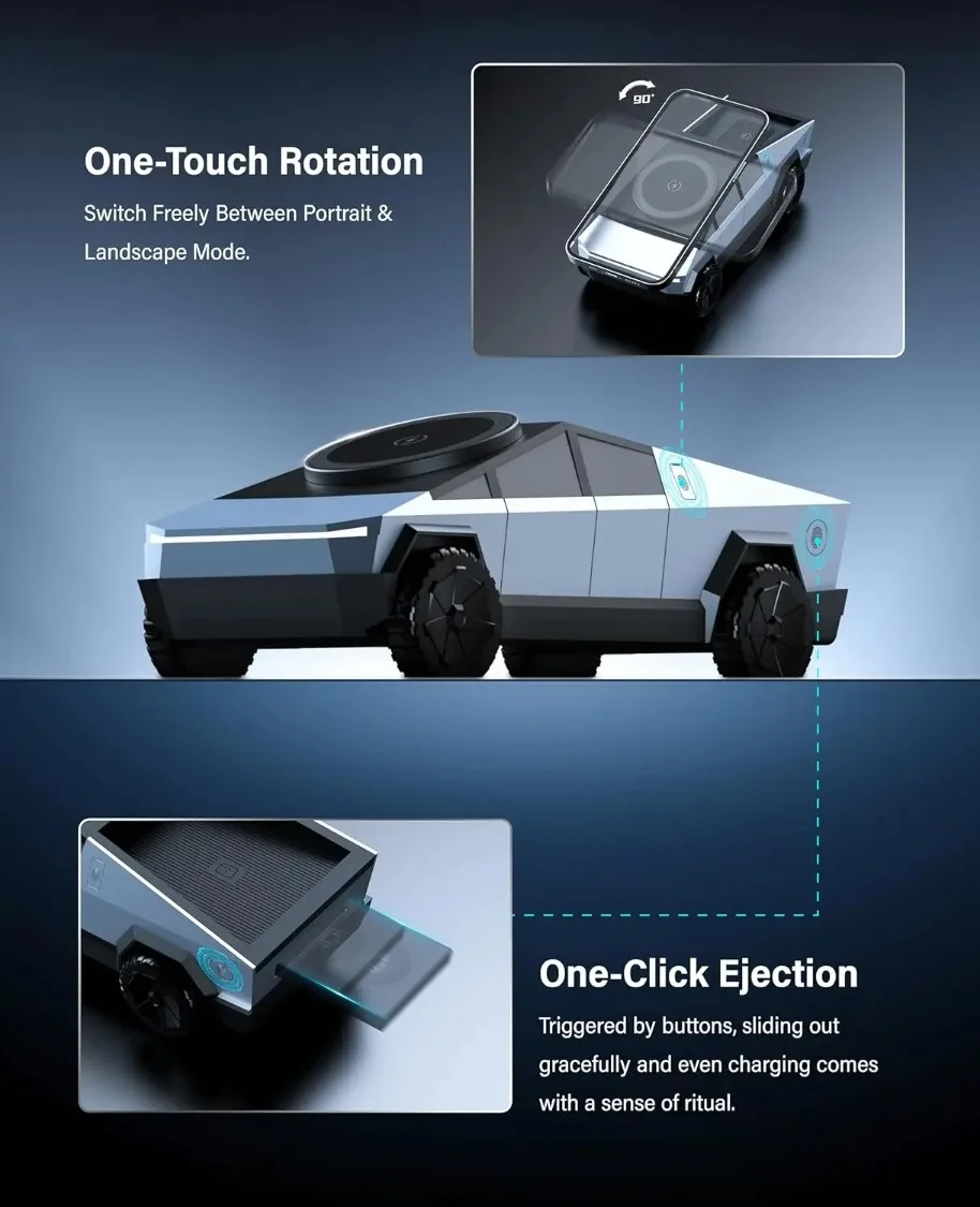 3 in 1 Magnetic Wireless Charger LED Light for MagSafe iPhone 17/16/15/14/13/12 Apple Watch 1-10 AirPods Samsung Fast Charging