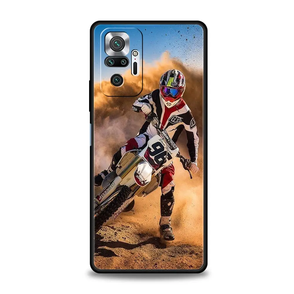 Durable Moto Cross Motorcycle Sports Phone Case - Shockproof Cover Shell