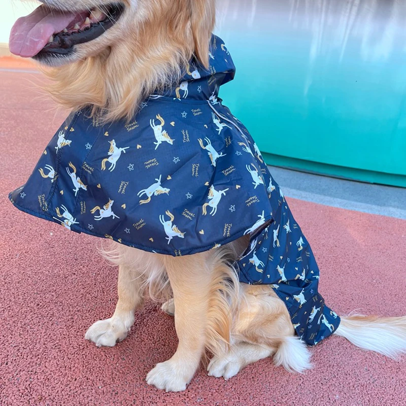 Make Your Dog Look Cuter And Funnier With Cartoon Raincoat