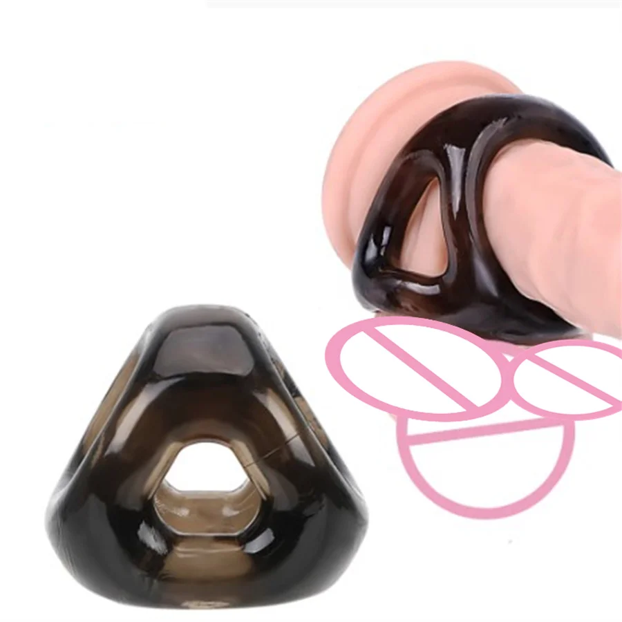 

Sleeve Penis Ring Cock Ring Penis Rings Delay Ejaculation Enlargement Sex Toys for Men Male Scrotal Binding Silicone Elastic 18