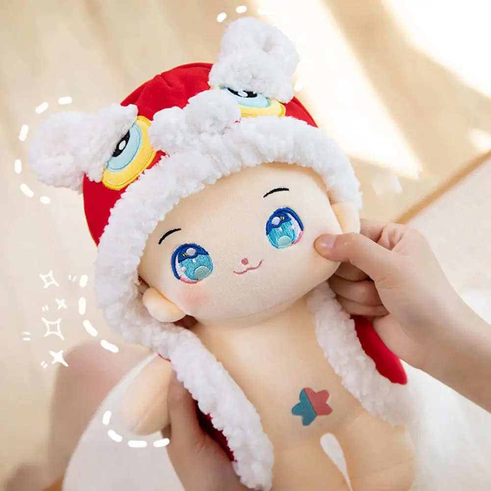 

Прекрасная кукла, китайский стиль, дракон, человек, плюшевая кукла, милые большие глаза, необработанные мягкие фигурки, игрушка для ролевых игр, Новинка