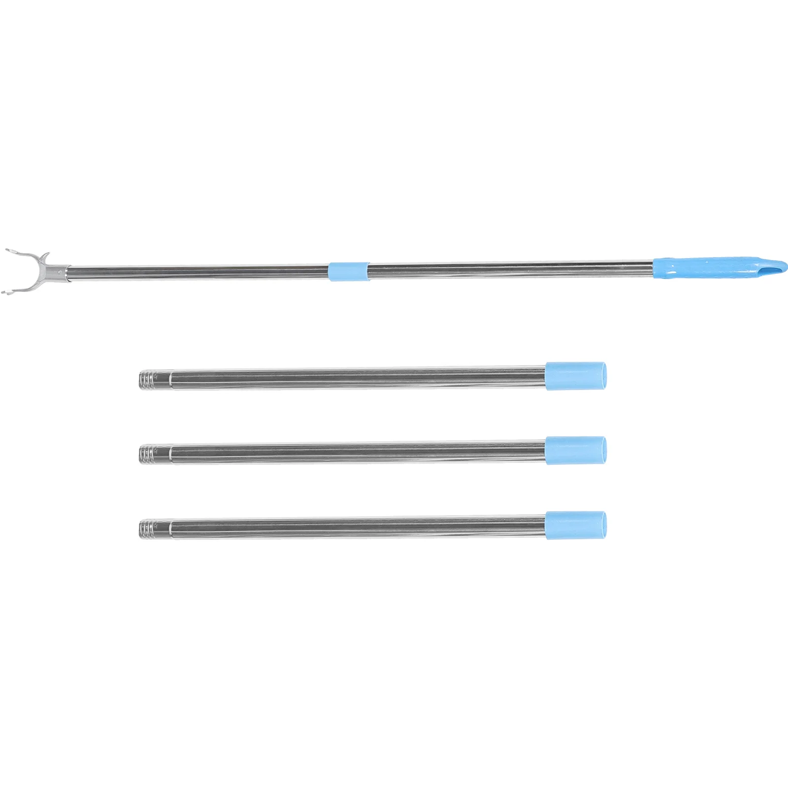 

Reach Clothes Poles Long Rail Heavy Duty Hanger Coat Hangers Balcony Telescoping Clothesline Prop