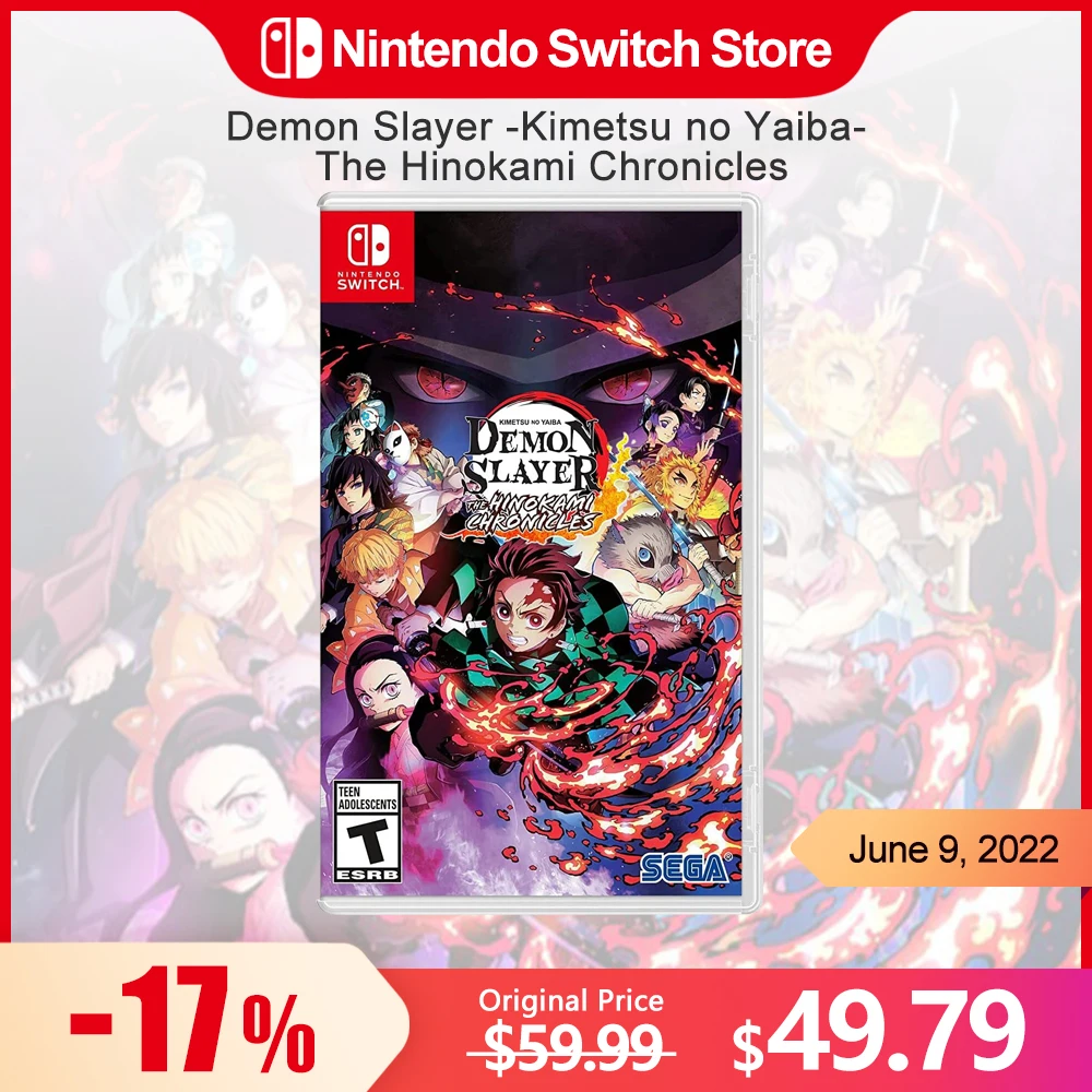 Demon Slayer Kimetsu No Yaiba The Hinokami Chairs Nintendo Switch Game Deals Action Fighting Genere Per Switch Oled Lite