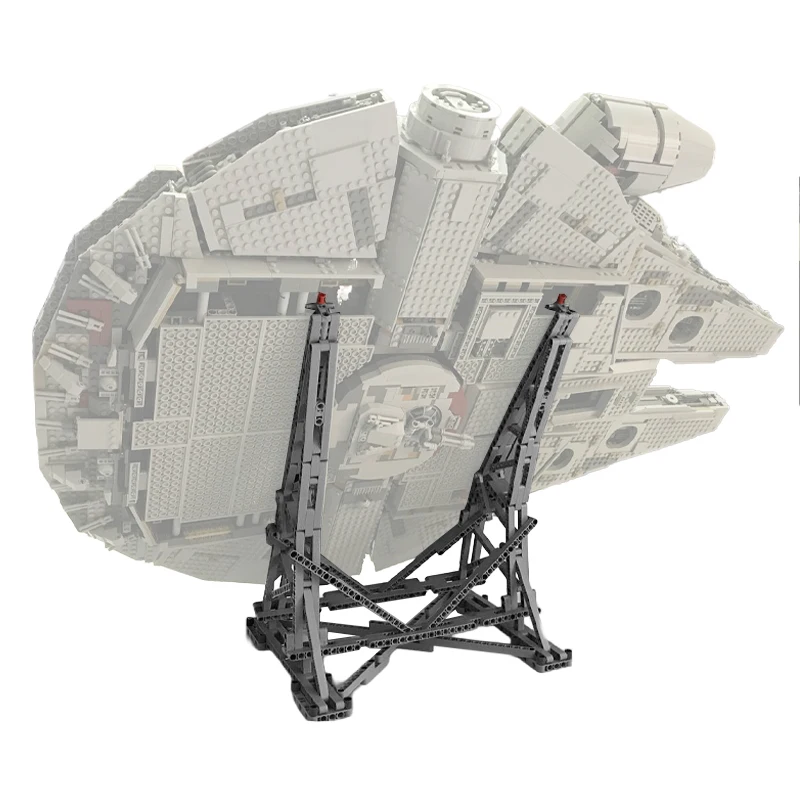 NEUER Ausstellungsständer für Millennium 75192 Falcon Vertikales Modell Starfighter Präsentationsständer Bausteine Kinderspielzeug Weihnachtsgeschenk
