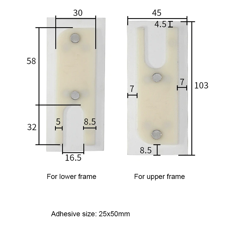 Sliding Door Roller Window Support 4Pcs/set Plastic Steel Aluminum Alloy Door Window Sealing Block
