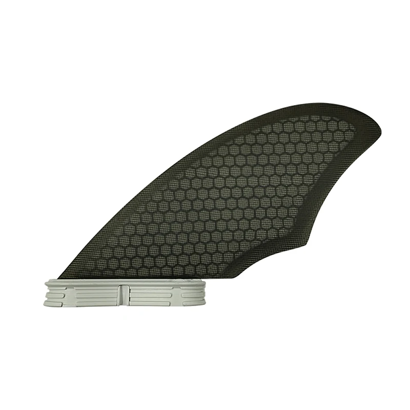 Twin Fins Keels Honeycomb Surfboard Fins Multicolor UPSURF FCS 2 Keel Double Tabs 2 Surf Fin Quliha Side