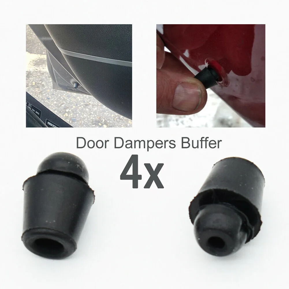 

4X Car Door Dampers Buffer Pad Cover Rubber Stop Cushion Universal Rubber Stoppers For Hyundai For BMW