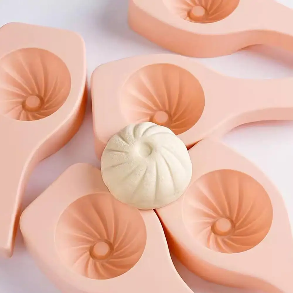 Baozi Mold Baozi Dumpling Maker Non-Stick Steamed Stuffed Bun Tool Baozi Dumpling Molds Chinese Bao Bun Maker For Baking