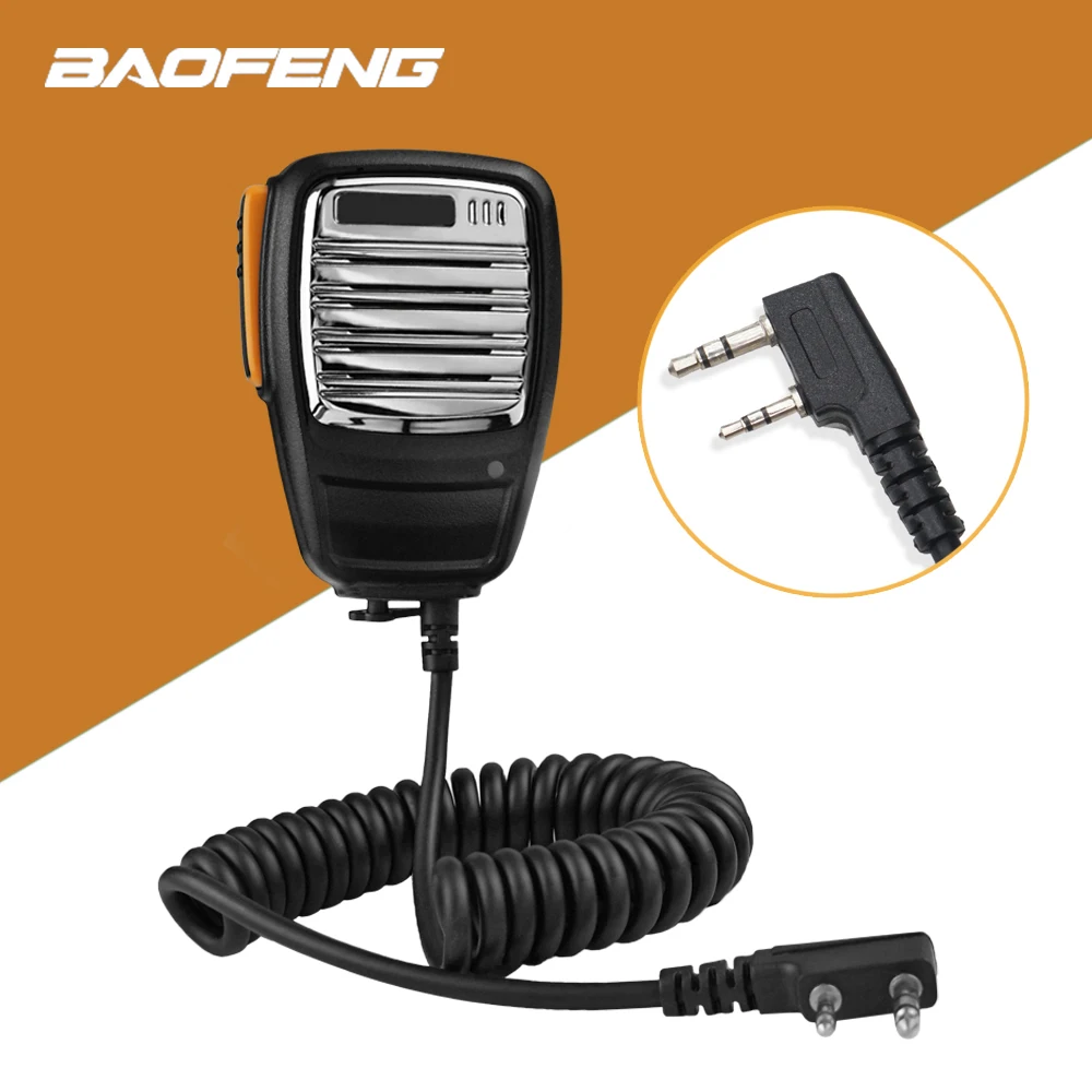 Tanio Ręczny mikrofon z głośnikiem do Baofeng UV-5R BF-888S UV5R