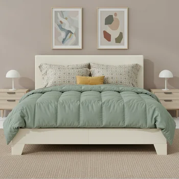 Upholstered Platform Bed Frame 1