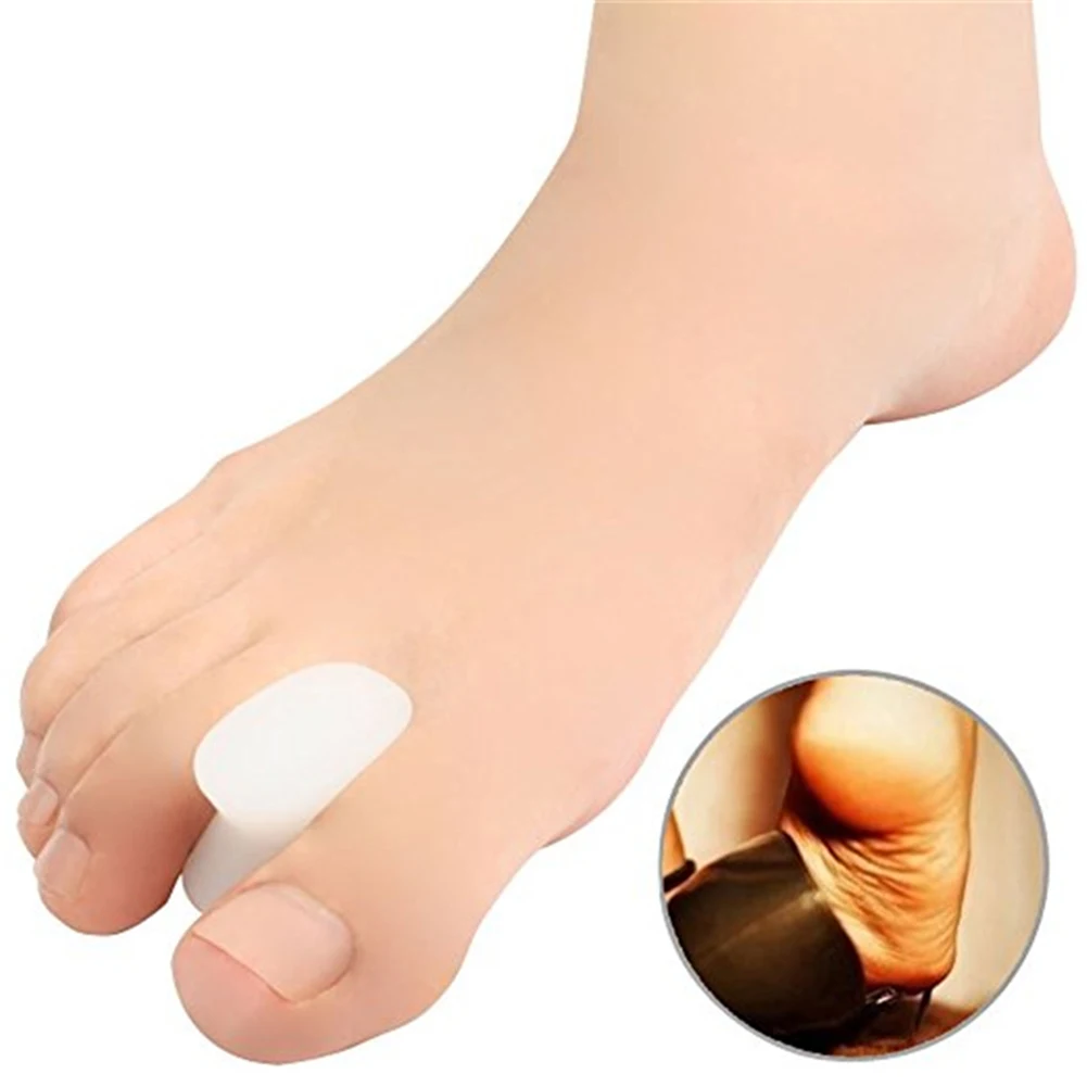 Silicone Foot Finger Toe Separator Adjuster Hallux Valgus Pedicure Corrector Feet Care Bunion Bone Thumb Valgus Protector 1 toe separators toe corrector toe spreader finger toe separator toe protectors