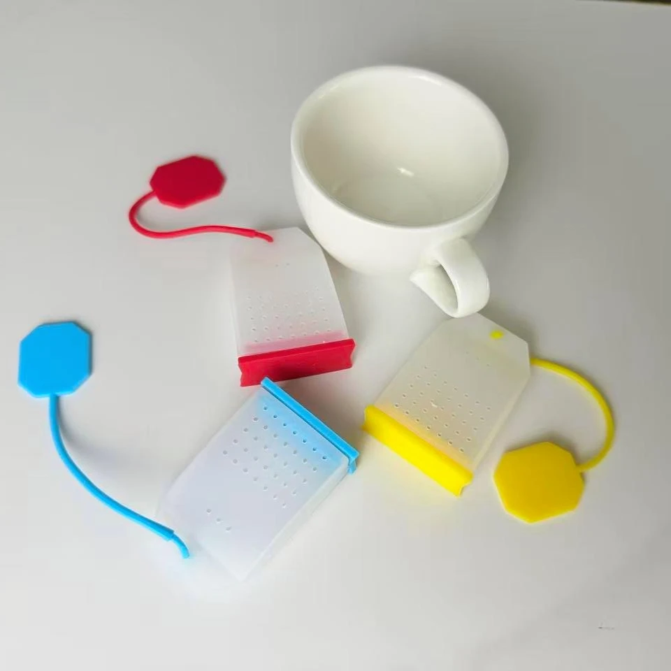 Silicone Tea Infuser Set - Reusable Loose Leaf Filter Bags and Strainers (3 Pack)