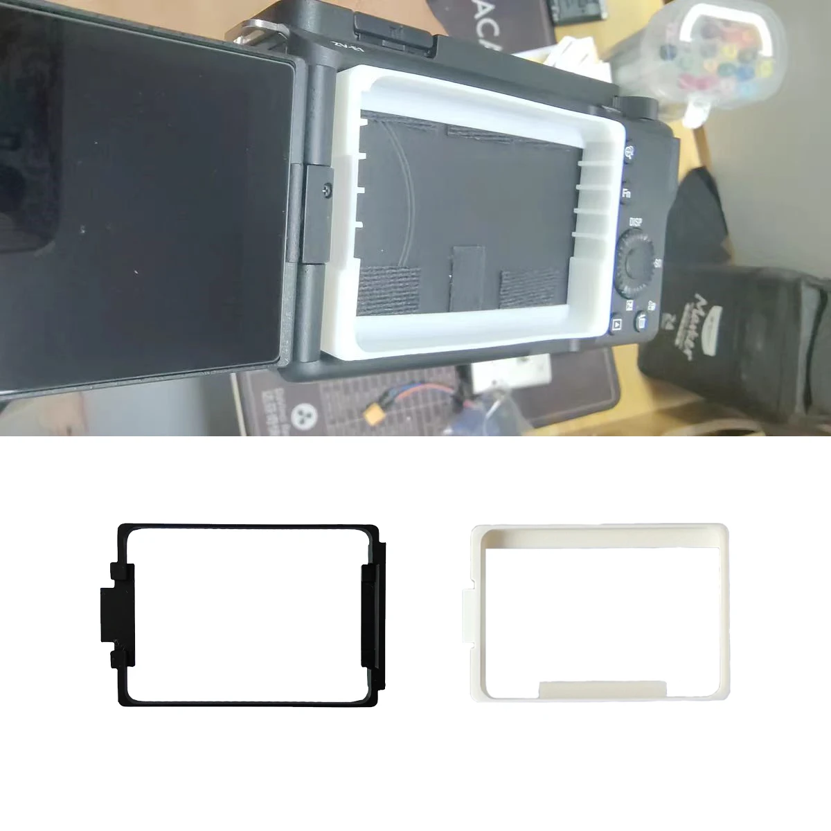 Airpi camera radiator accessories with camera-specific fasteners for easy installation a6700 ZVE1 A7M4 ZV1 ZVE10 A7C A7S3