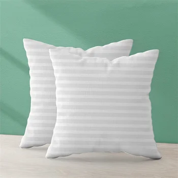 Coussin d'oreiller doux blanc, remplissage intérieur de siège, noyau d'oreiller rembourré en coton pour insertion de voiture, nouvelle collection 2024 1
