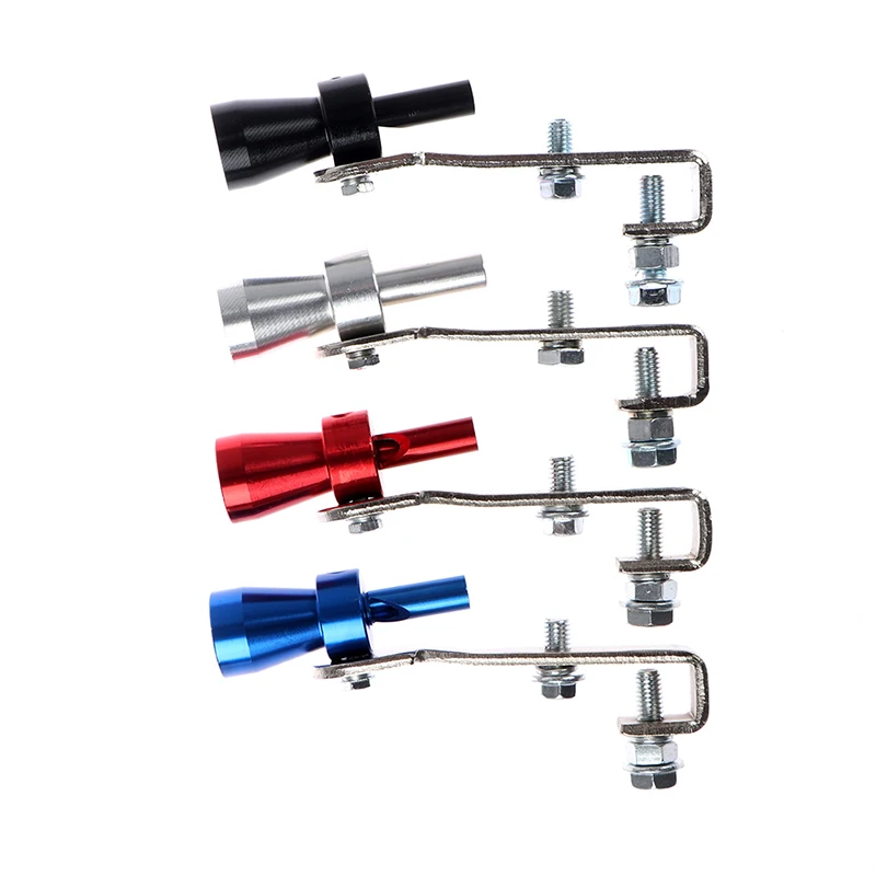 1Pcs Made Of Light Weight Aluminum Car Size S 18mm Turbo Sound Whistle Muffler Exhaust Pipe Auto Blow-off Valve
