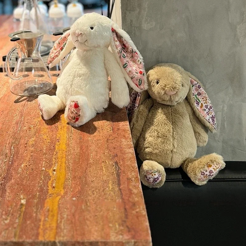Jellycat Long-Ear Bunny Plush – Super Soft Rabbit Toy, 30cm, Retired & Washable
