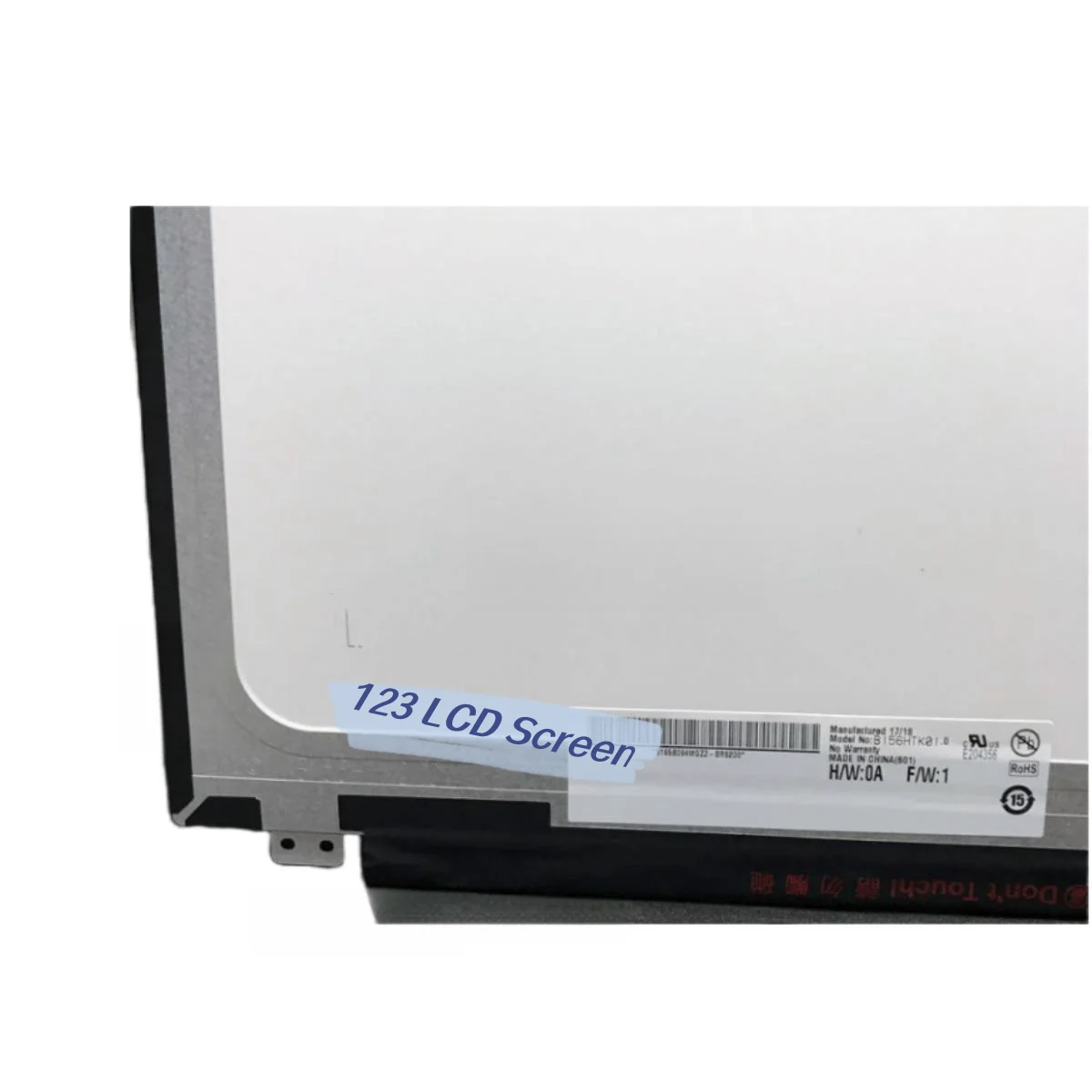 슬림 LCD 스크린 패널, B156HTK01.0, 15.6 인치, 1920x1080 EDP, 40 핀, 220 cd/m², Typ. 온셀 터치 60Hz