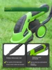 Mini Lithium Electric Grass Trimmer Hedge Trimmer Garden Lawn Mower Grass Cutting Machine Tool 4