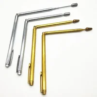 2PCS 99.9% Copper Detector Metal Detector Rod For Water Treasure Finding Tools Divining Copper Probing Rod 150MM±5MM Gathering 1