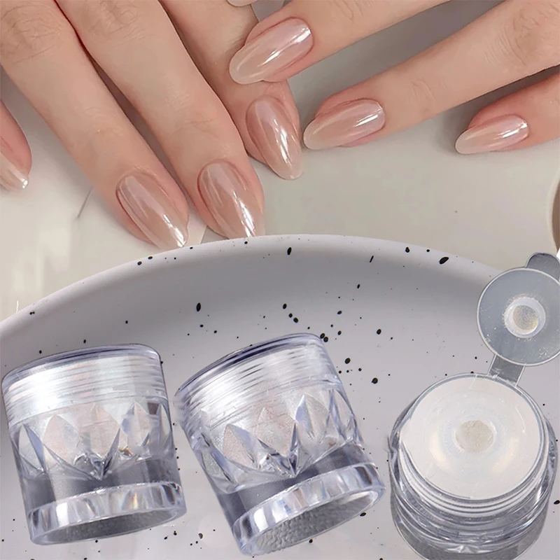 Crystal Plating Ultra-Bright Metallic Nail Powder - Moonlight Effect