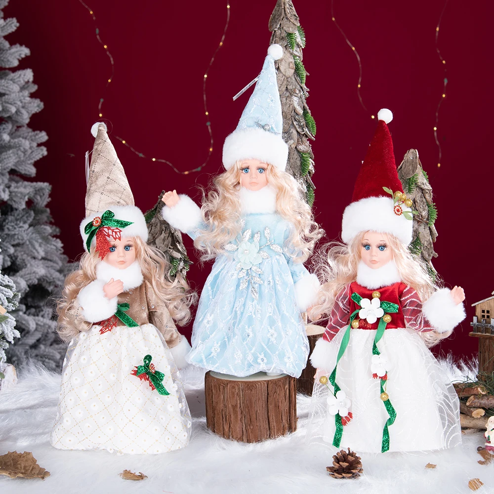 Snow Maiden Dolls Christmas Party Decoration Dolls Christmas