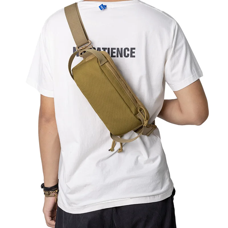 Multi functional Tactical Crossbody Storage Bag Ourdoor Single Shoulder Bag Chest Bag Casual Waist Bag Pouch