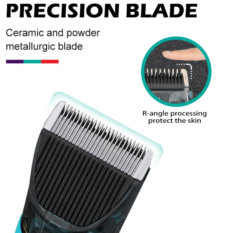 ماكينة تشذيب الشعر الاحترافية VGR للرجال ماكينة قص...