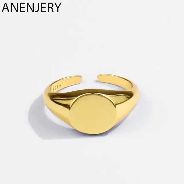 고전적 매력을 간직한 ANENJERY 반지로 우아한 스타일 표현